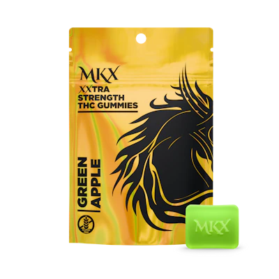MKX Gummies 200mg - GREEN APPLE