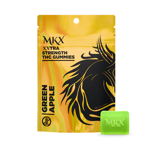 MKX Gummies 200mg - GREEN APPLE