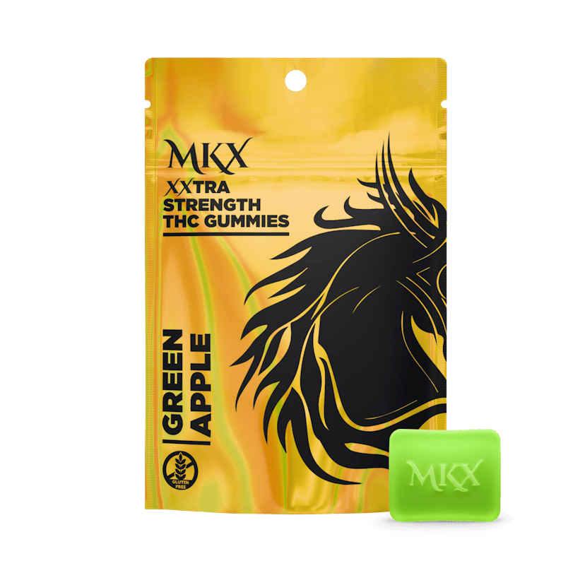 MKX Gummies 200mg - GREEN APPLE