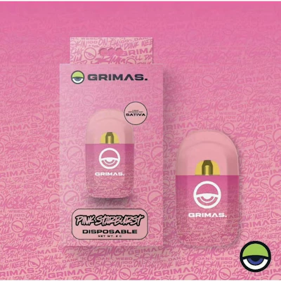 Grimas - 2g Disposable - Pink Starburst - DISPOSABLES by Grimas at King of Budz