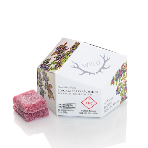 Huckleberry Hybrid Enhanced Gummies | 100mg photo