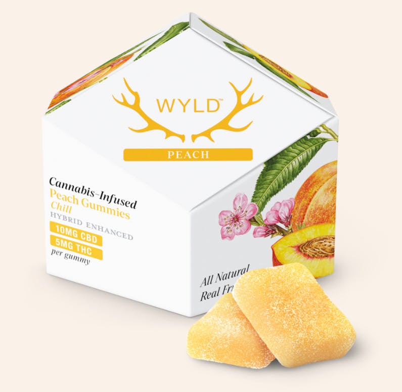 Peach 2:1 CBD + Hybrid Enhanced Gummies-1