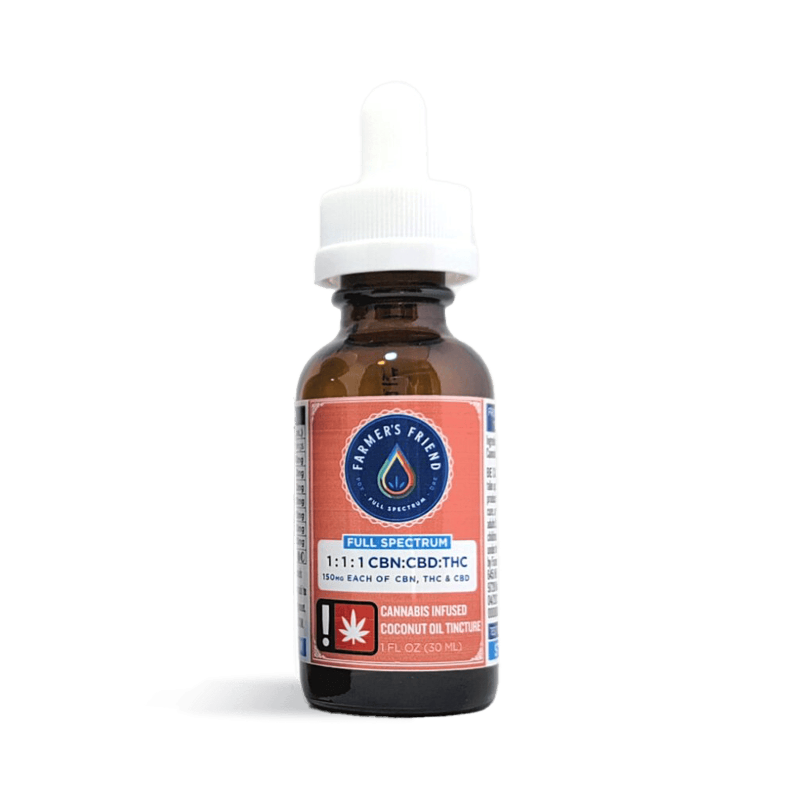 Farmer's Friend Extracts | 1:1:1 (CBN/CBD/THC) Tincture - 1oz