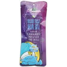 Amnesia - Blue Dream - 1.3g Bubble Hash Infused Preroll