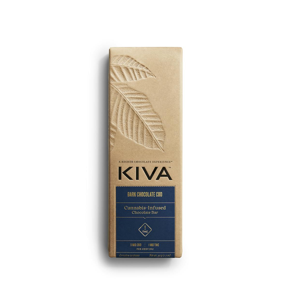 image of KIVA 5:1 Dark Chocolate Bar