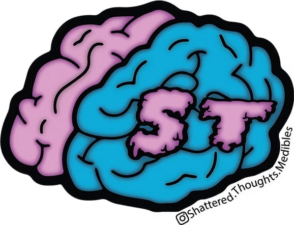 Image of Shattered Thoughts Blast Pop Gummies 200mg