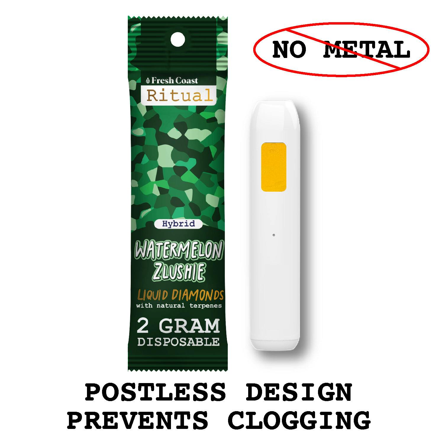 Ritual - Disposable 2g - Watermelon Zlushie | Timber Cannabis Co