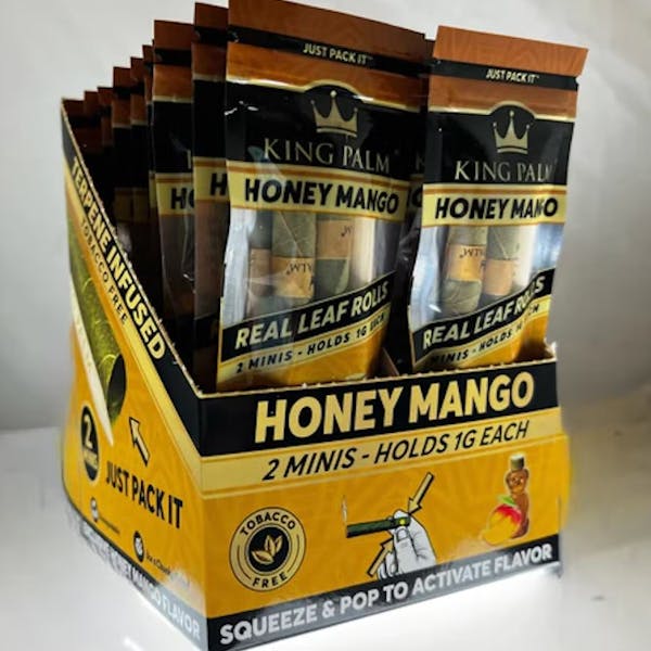 King Palm - Honey Mango - Mini Blunt Wrap 2pk