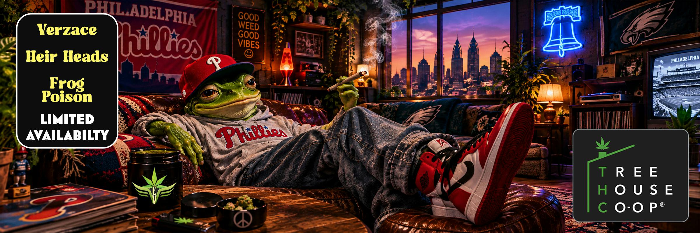 EV cultivation Frog Poison Verzace Heir Heads cannabis flower