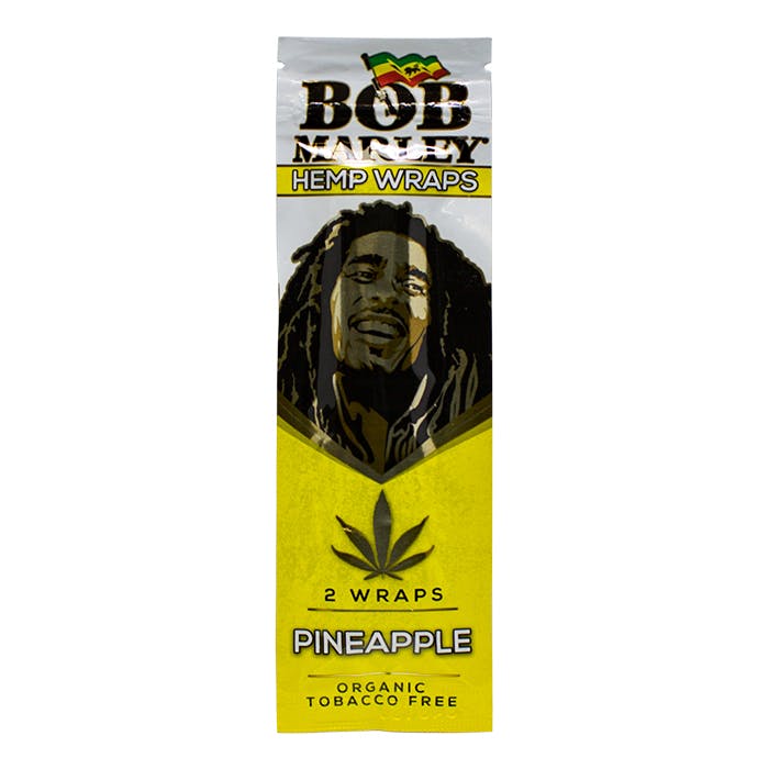 Bob Marley Wraps | Pineapple Hemp Wraps - 2pk