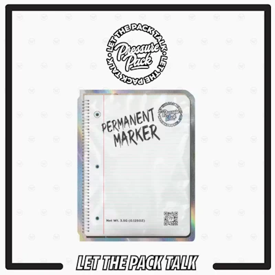 Pressure Pack - 3.5g Prepack - Permanent Marker - FLOWER by Pressure Pack at King of Budz