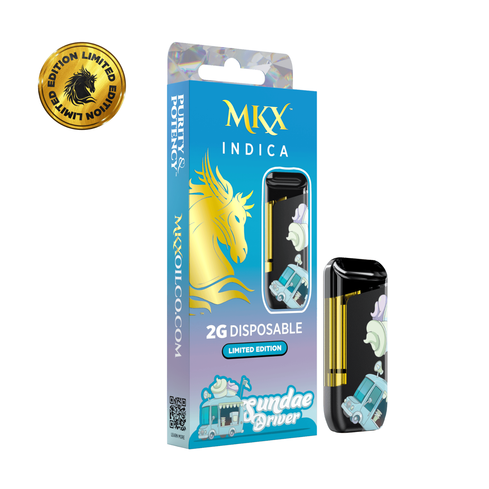 2g MKX Disposable *LIMITED EDITION* - Sundae Driver - Indica