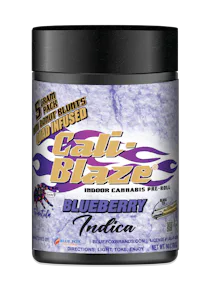 Cali-Blaze - 5-Pack 1g Infused Donut Blunts - Blueberry