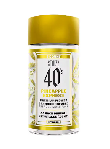Stiiizy Pineapple Express 5pk Infused Prerolls Rec - Exclusive