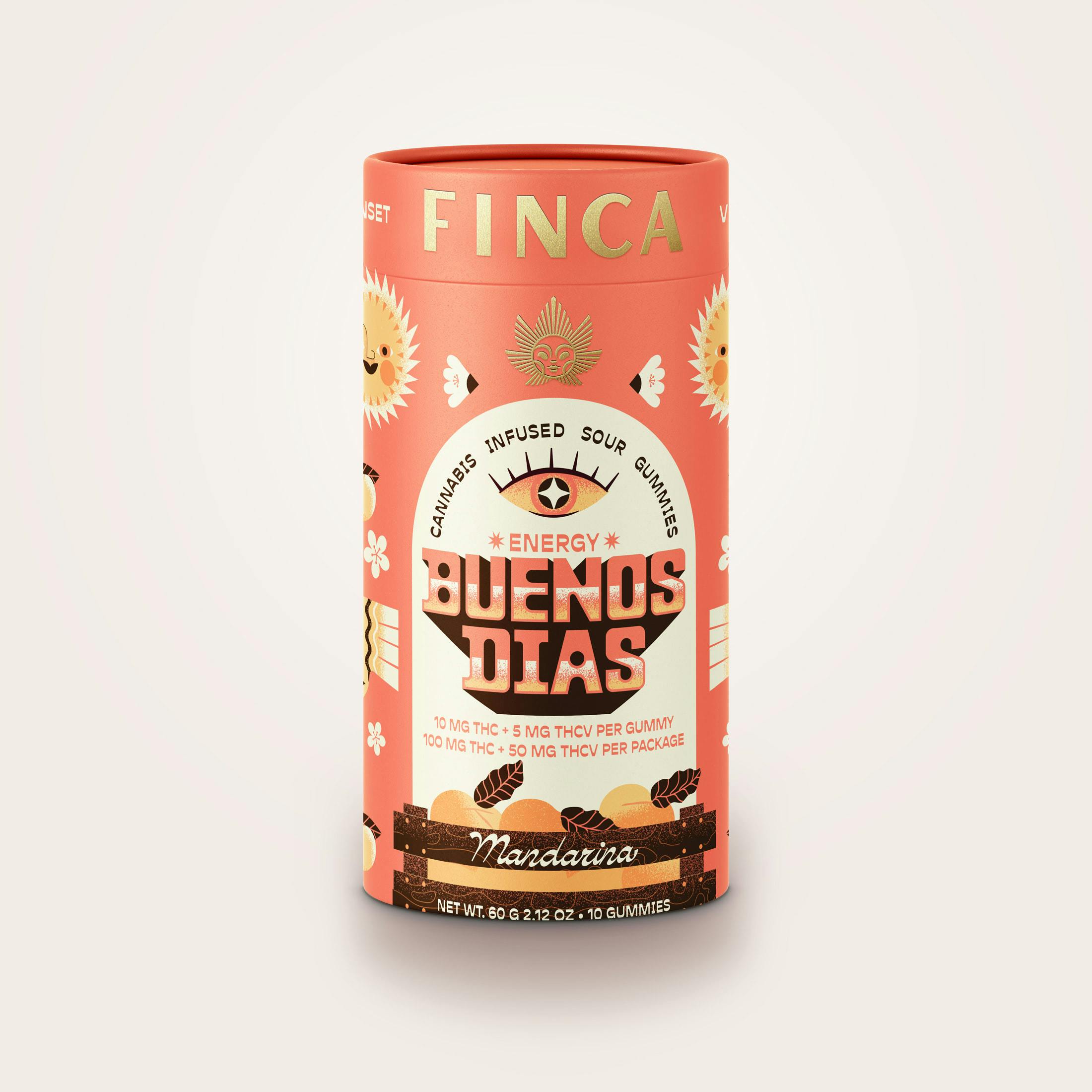 Finca | Buenos Dias Mandarina (Energy) | 100mg | 10ct