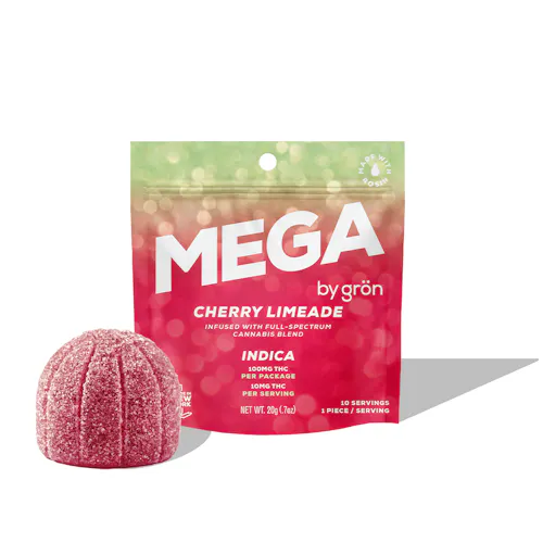 Cherry Limeade MEGA – THC – Indica-active