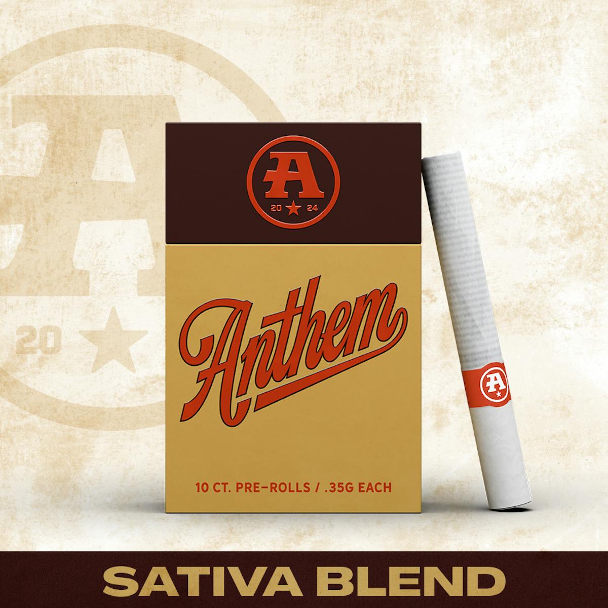 Image of Anthem: Sativa Blend – 0.35g Preroll 10pk