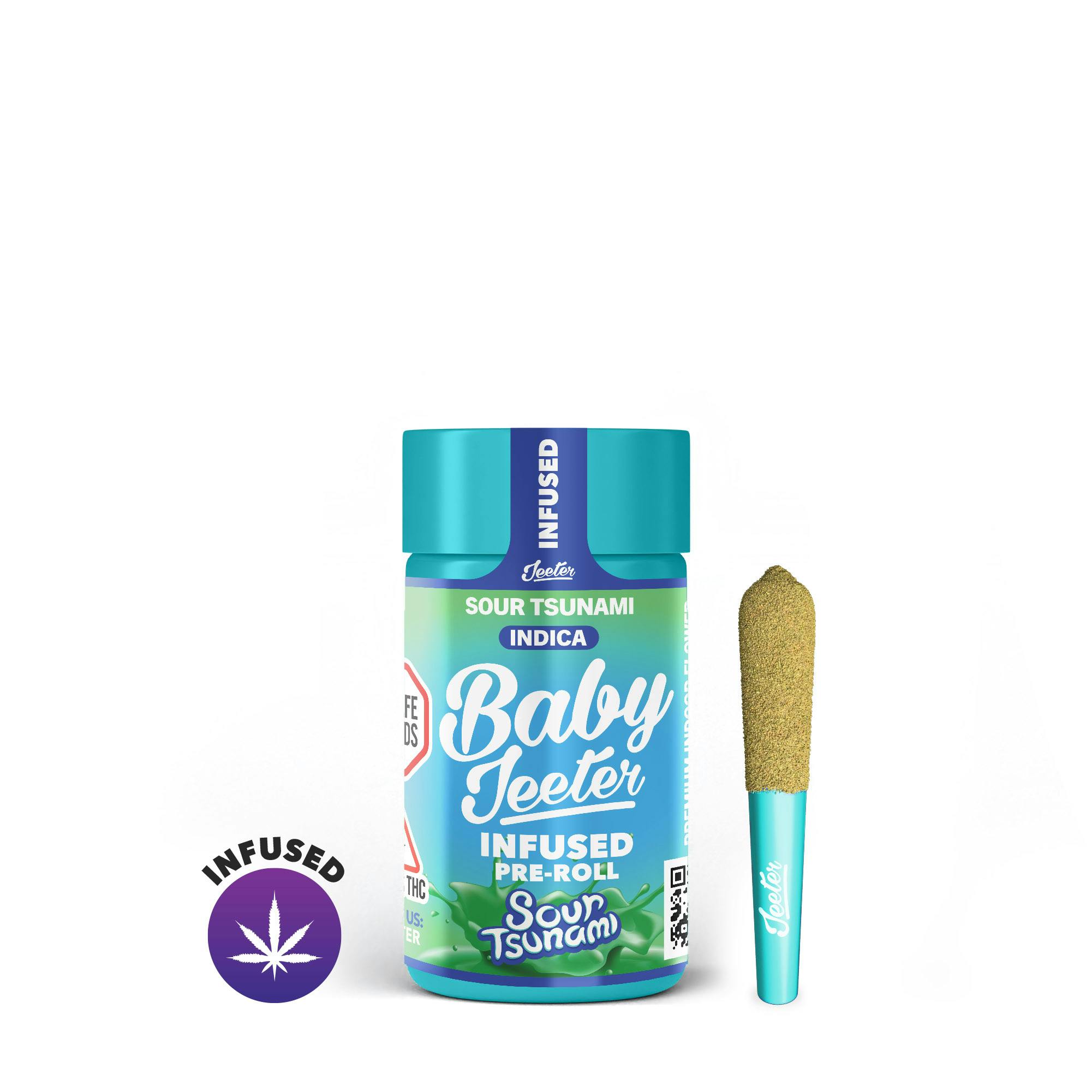 Photo of Sour Tsumani Baby Jeeter Infused Pre-Roll 5-pack | 2.5g