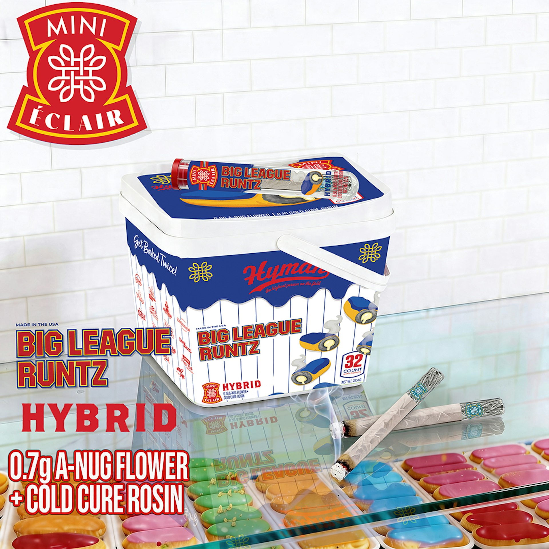 Hyman Mini Eclair - Big League Runtz .7G Infused Pre-Roll
