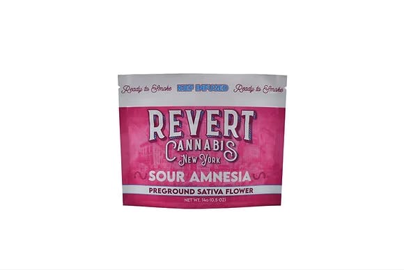 Product Revert - Sour Amnesia - 14g - Infused Ground Flower
