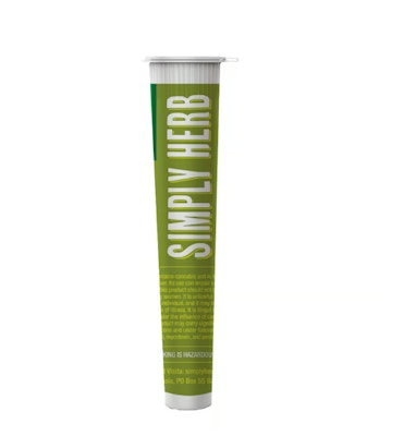 Product AWH Simply Herb Infused PreRoll - Doublemint 1g (1pk)