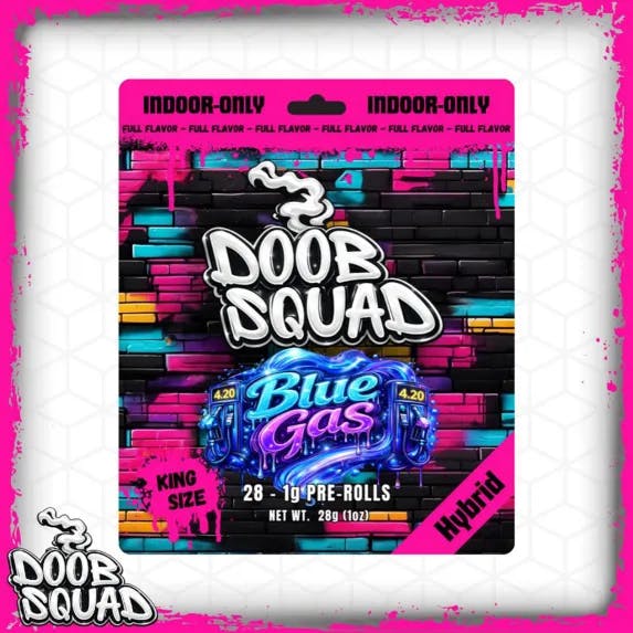 Doob Squad - 28-Pack 1g Prerolls - Blue Gas