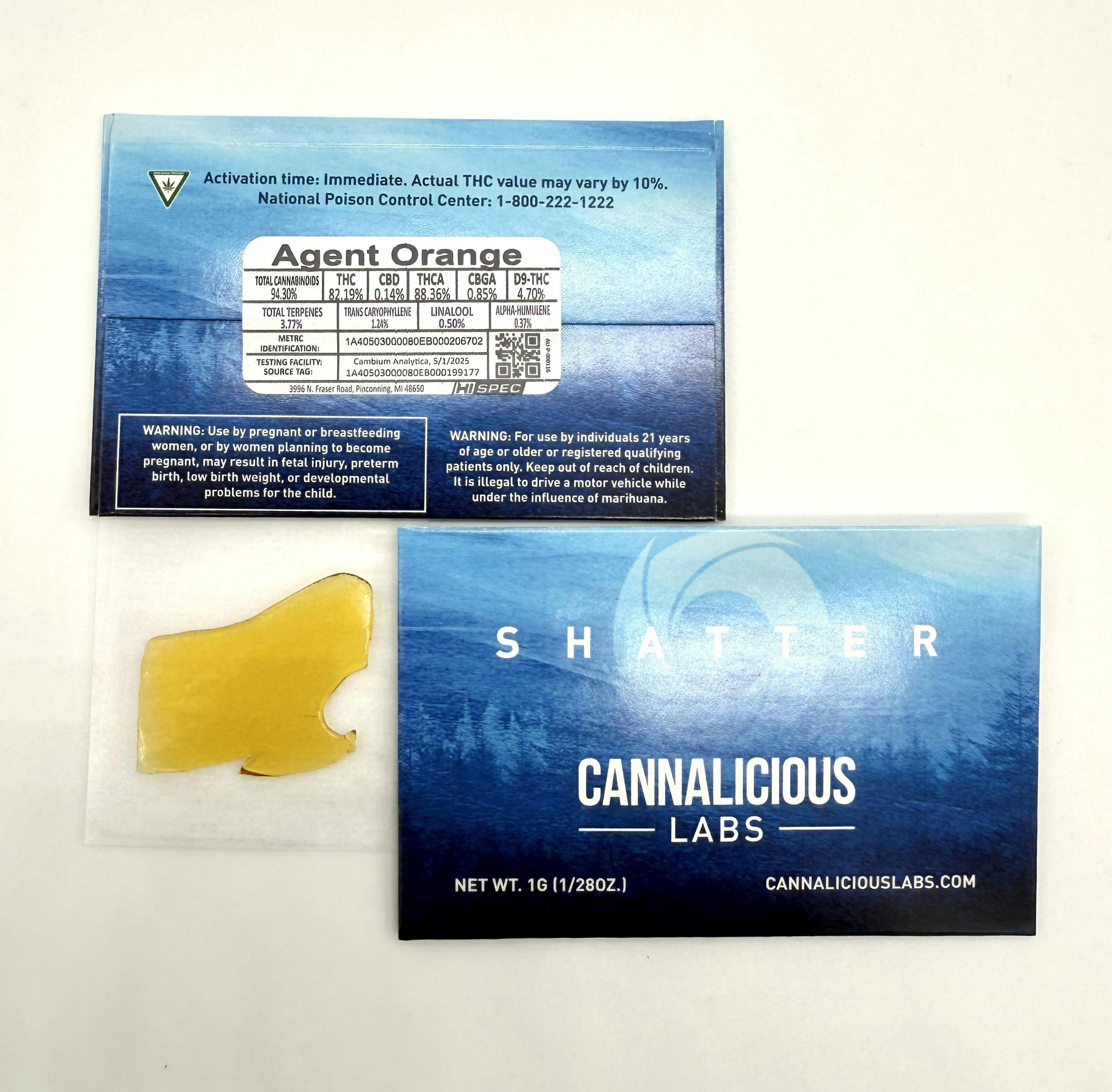 Product: Cannalicious Labs | Shatter - 1g - Cotton Candy
