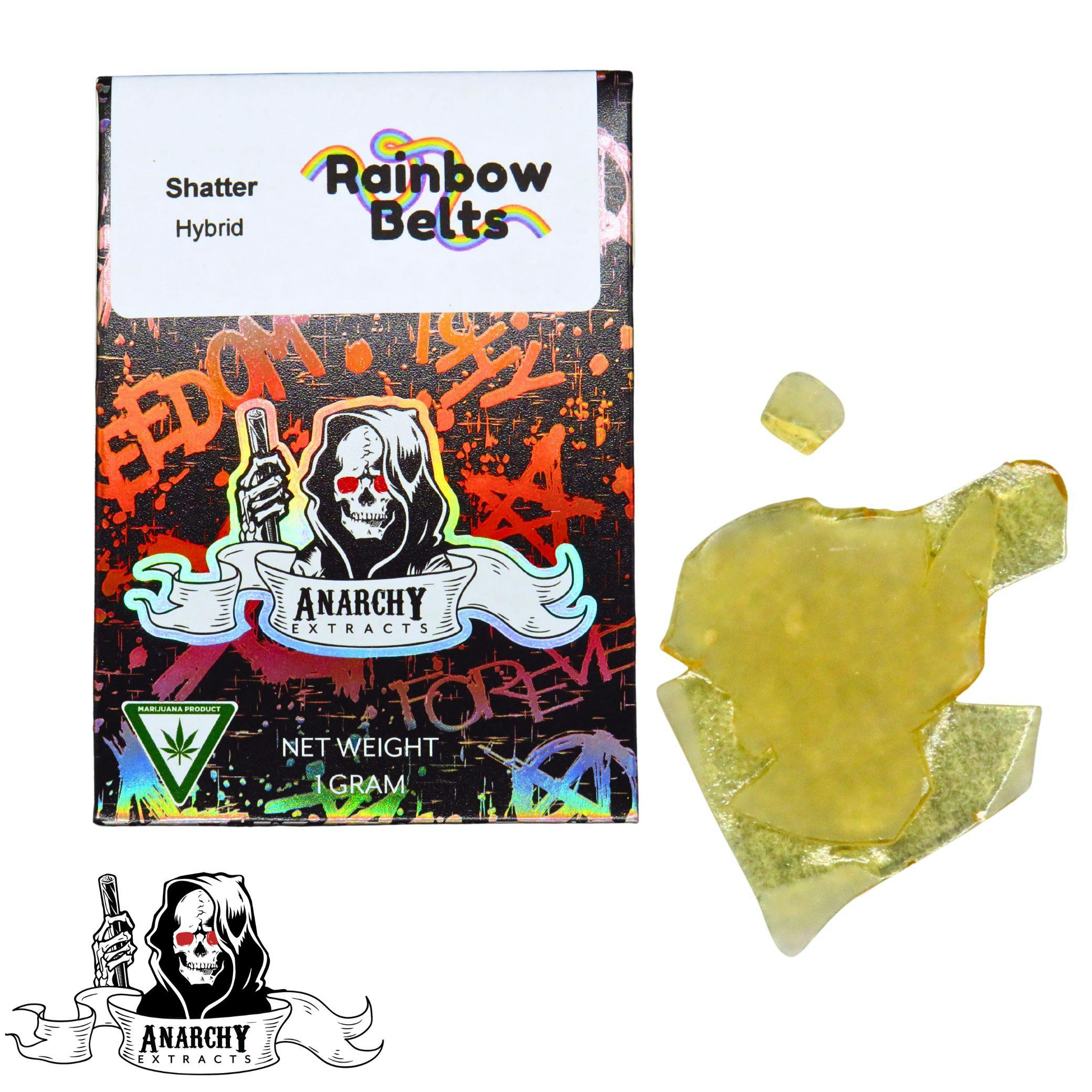 Product: Anarchy | Shatter - 1g - Rainbow Belts