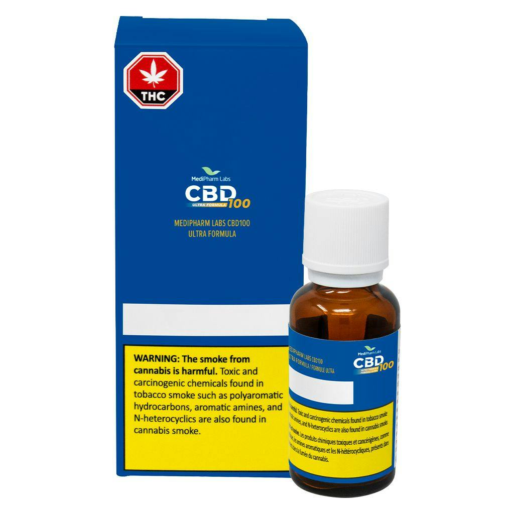 Medipharm labs - cbd 100 ultra formula oil - 30ml