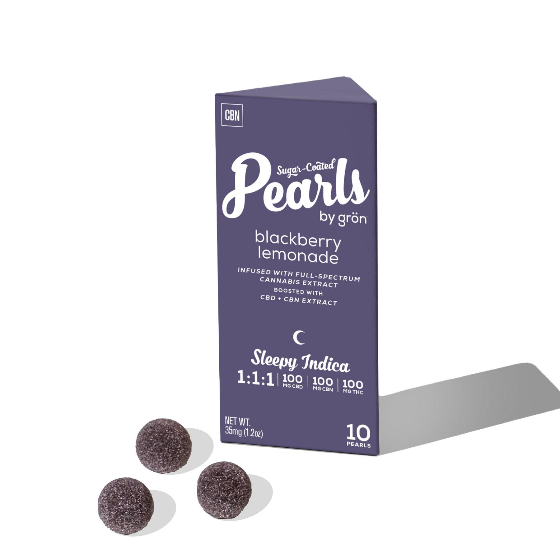 Gron 1:1:1 Blackberry Lemonade Pearls 10mg x 10-Pack | MPXNJ