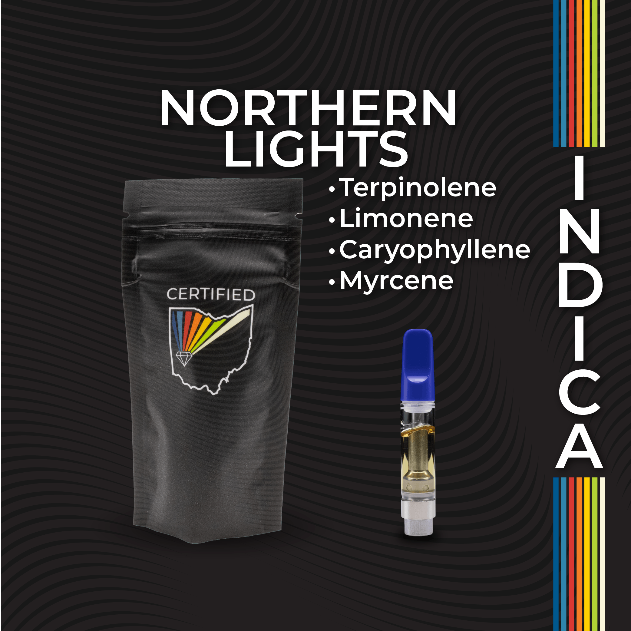 Northern Lights | 1g Distillate Cartridge | Canton - OCC