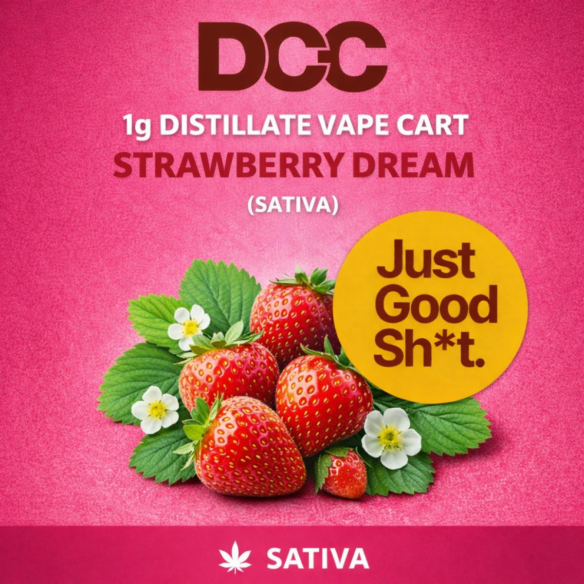 Product Strawberry Dream Cartridge | Vapes | 1g