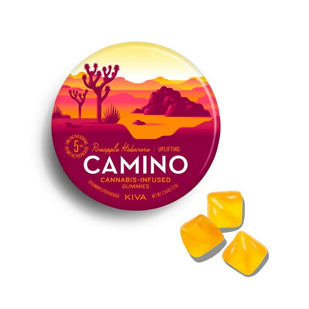 Product Pineapple Habanero Uplifting Camino Gummies 20-Pack