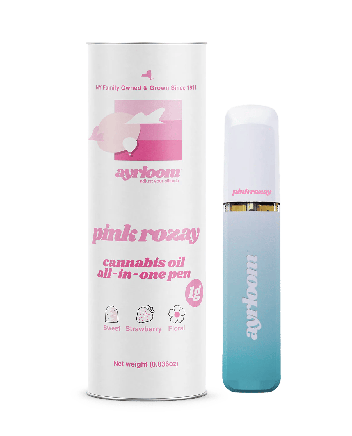 Ayrloom Pink Rozay 1g Vape