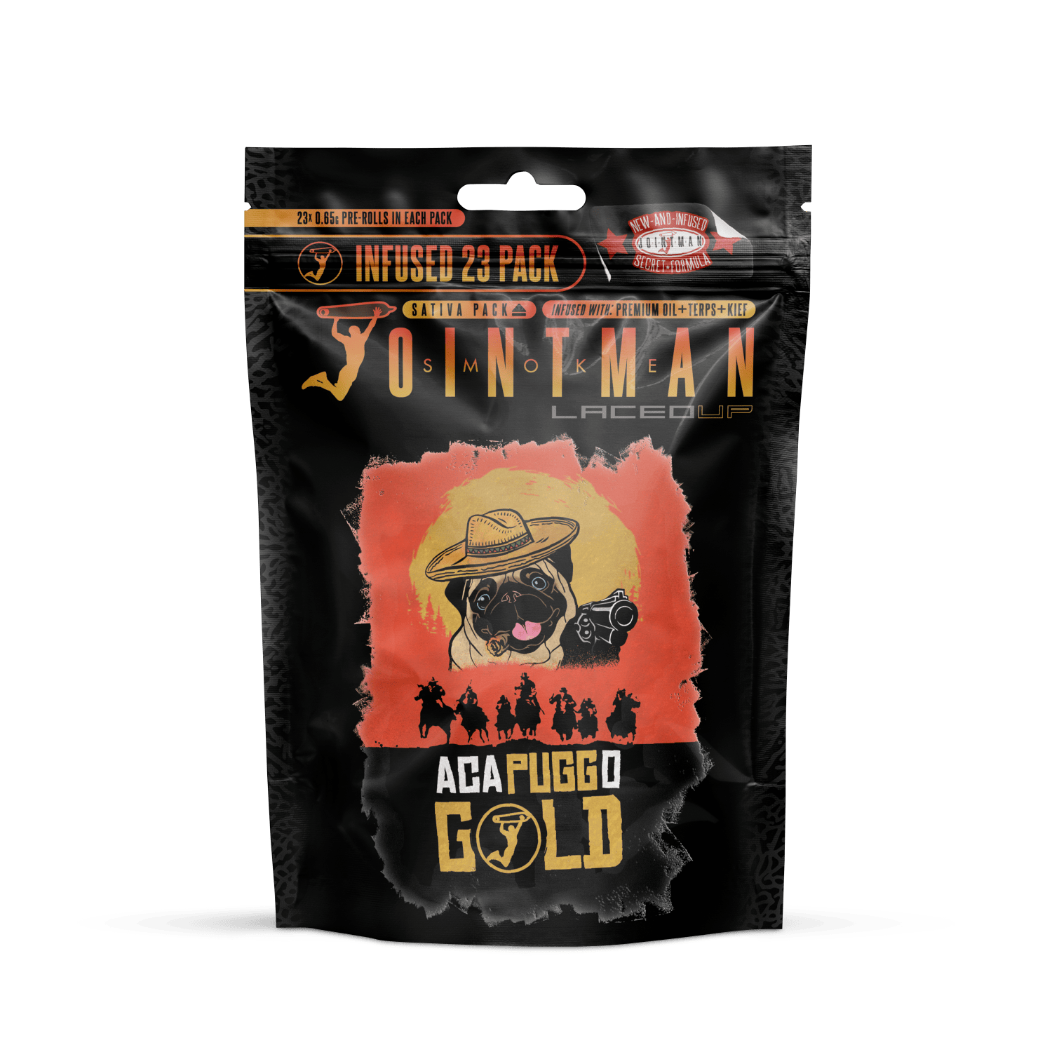 Jointman | Infused Pre-Roll 23-Pack - 15g - Acapuggo Gold