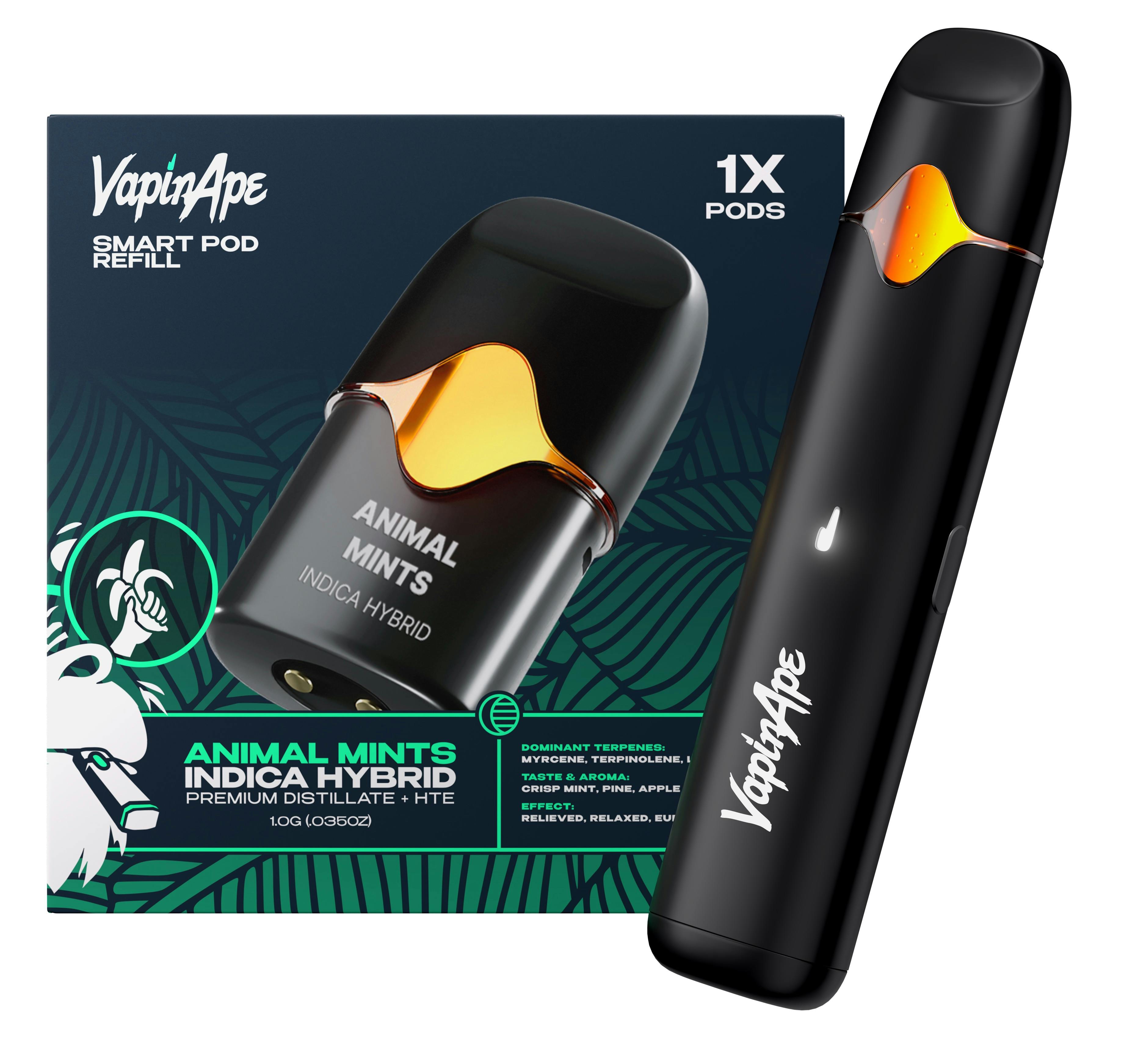 Vapin Ape - 1g Cartridge Starter Kit - Animal Mints (I)