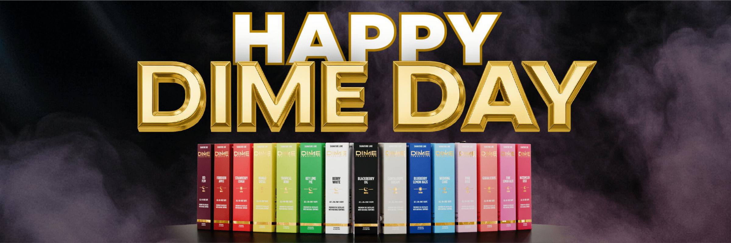 Happy Dime Day! Get 2 Dime dispos for $70