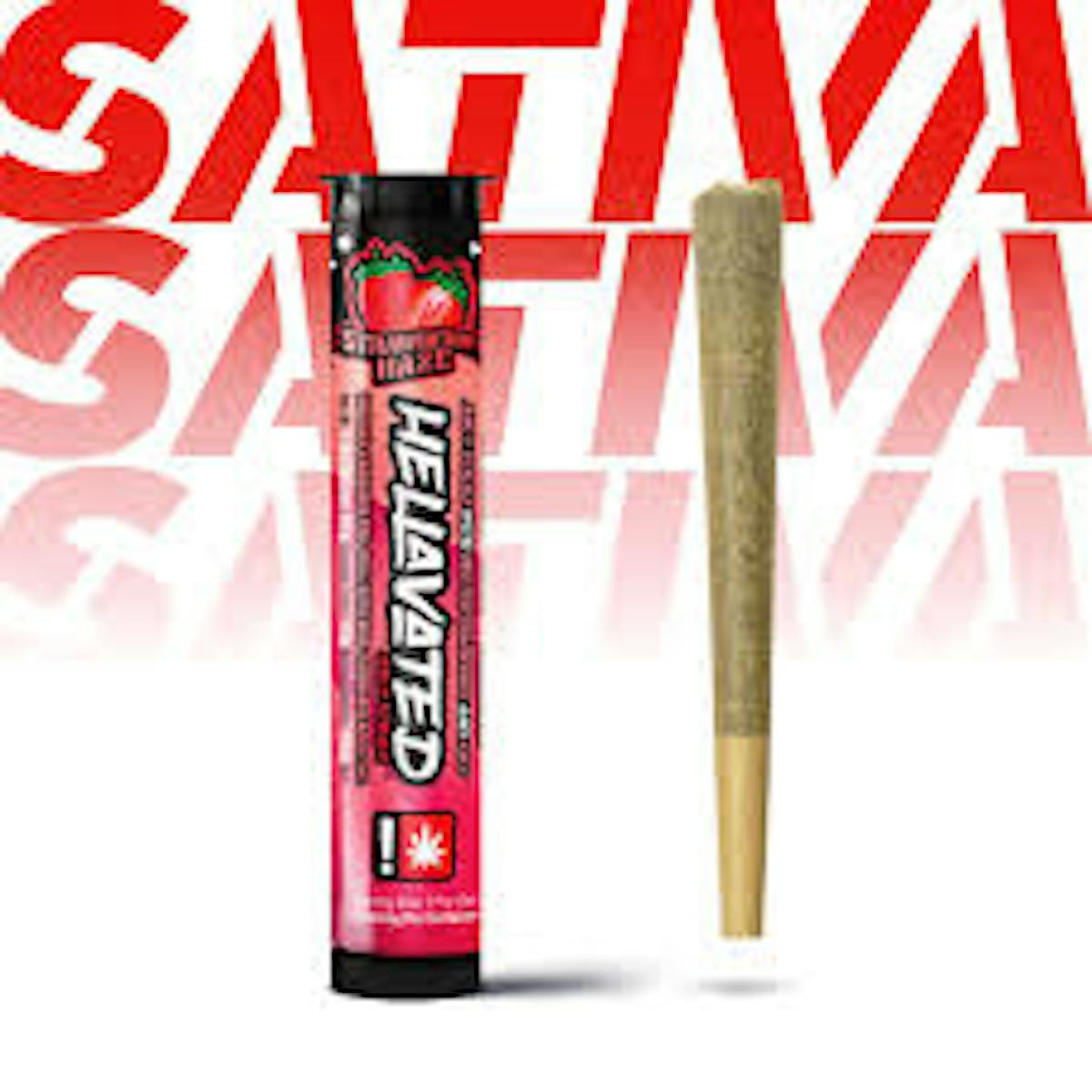 Photo of Strawberry Haze Infused Juicy Bluntz (Hellavated)