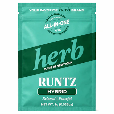 Herb - 1g Disposable - Runtz - DISPOSABLES by HERB at King of Budz