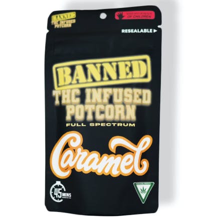Product: BANNED EDIBLE CO. | POTCORN - COOKIES & CREAM | 200MG
