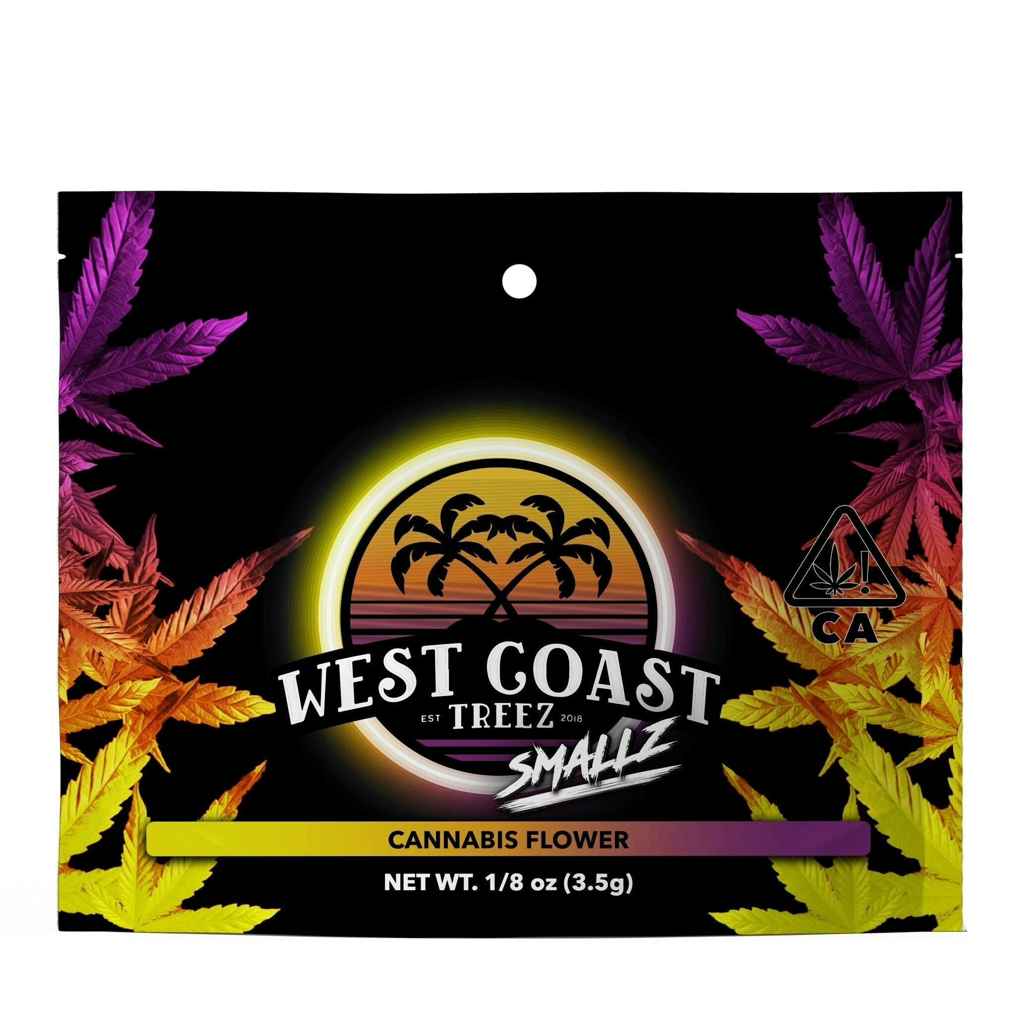 West Coast Treez SMALLZ Sungrown 3.5g Eighth - Acapulco Gold (S