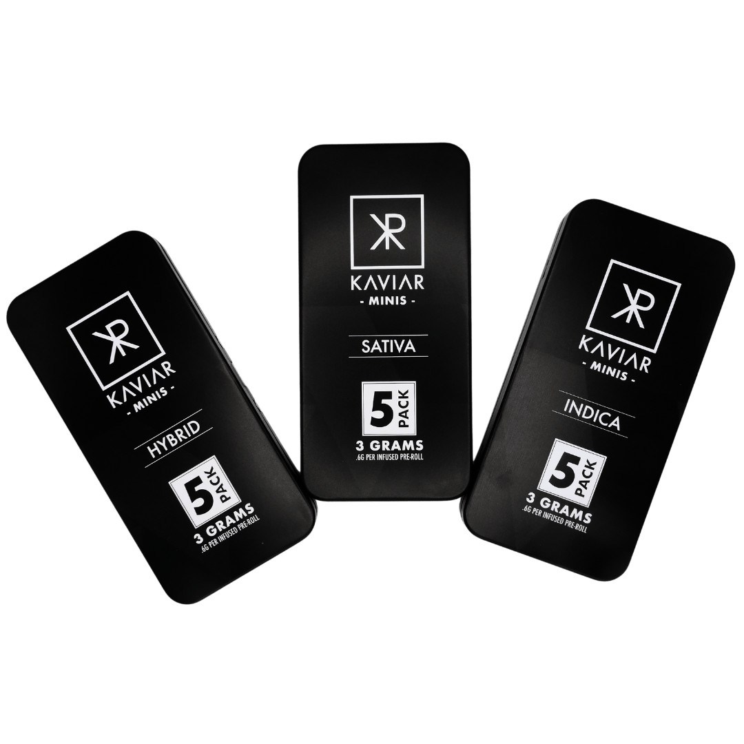 Kaviar - Infused Pre Roll 5pk - Gastronaught (H) (3g)