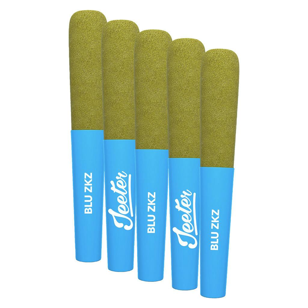 Baby Jeeter Blue ZKZ | Infused Pre-Rolls | 5x0.5g | Ashario 