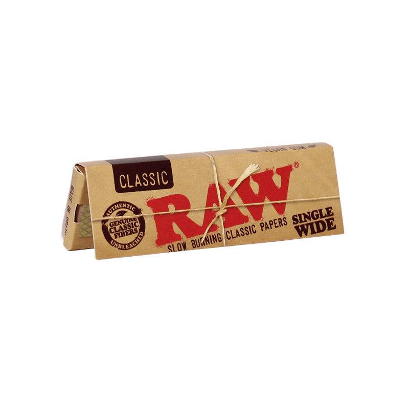 RAW - Rolling Papers - Single Wide - Classic - 100pk