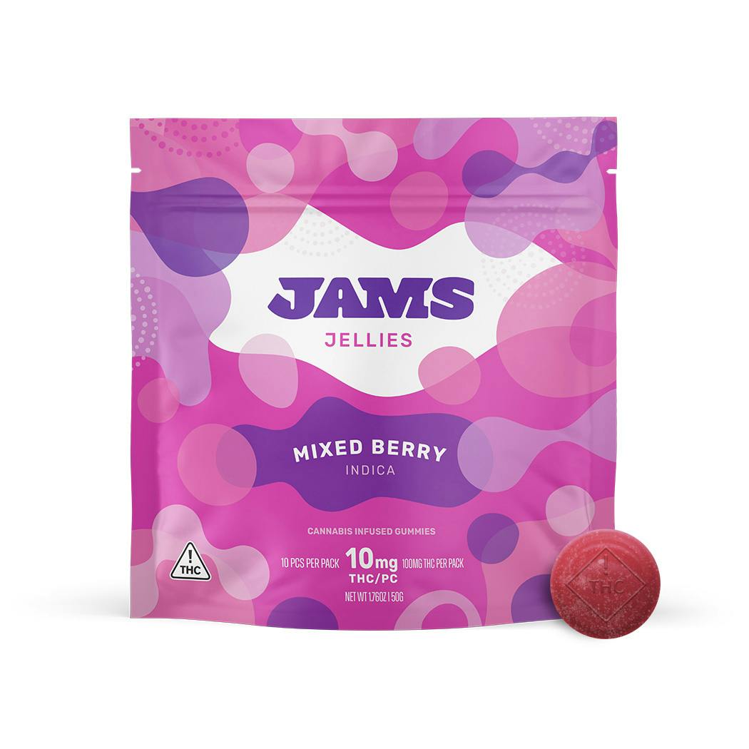 JAMS Edibles Jellies - Mixed Berry