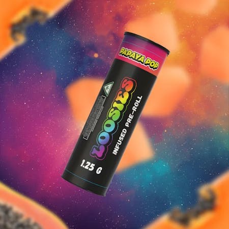 Loosies - 1.25g Infused Preroll - Papaya Pop