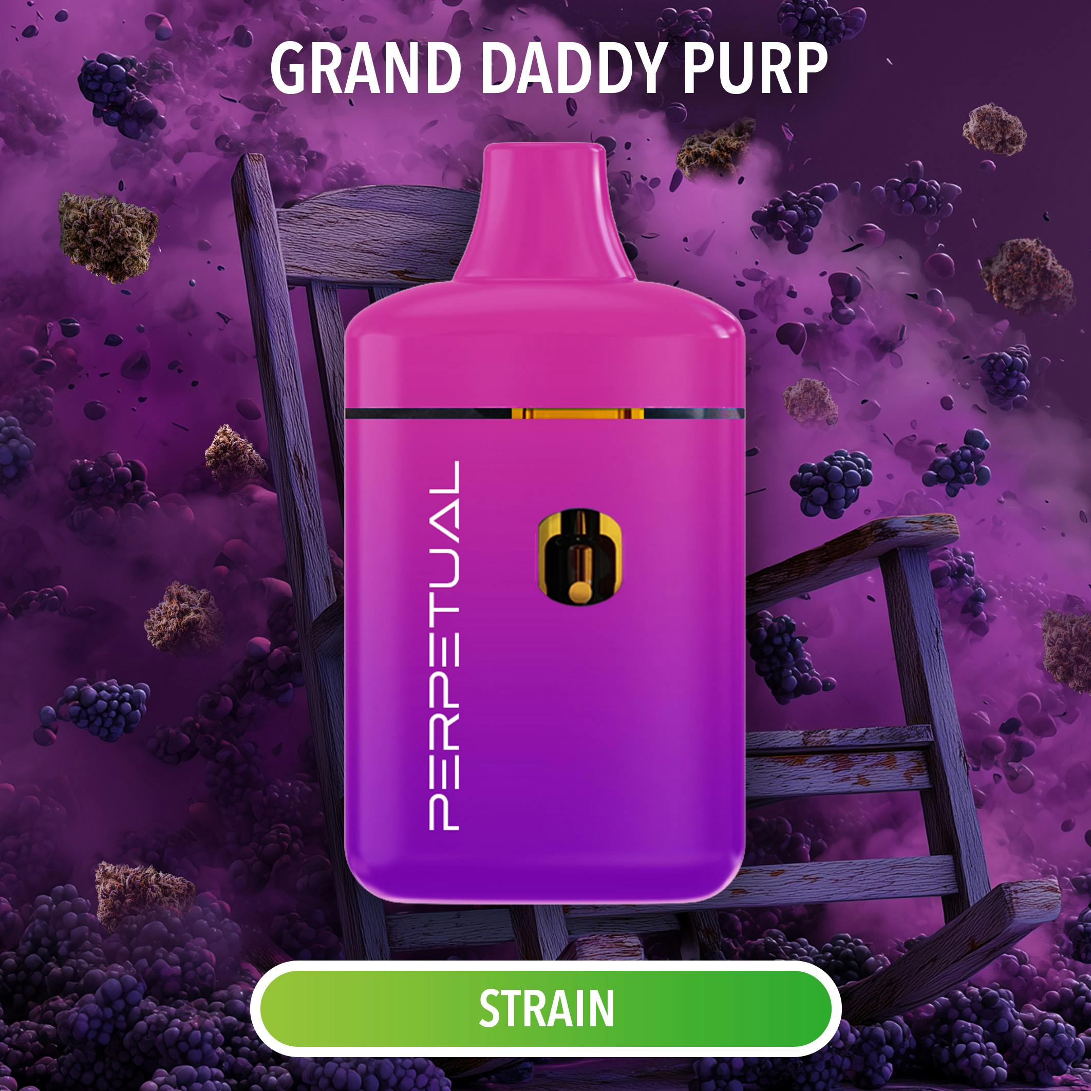 リニューアル濃度up⭐︎CRDP 1ml Grand Daddy Purple Grand Daddy Purple | 1g | Disposable | CannaBarn REC