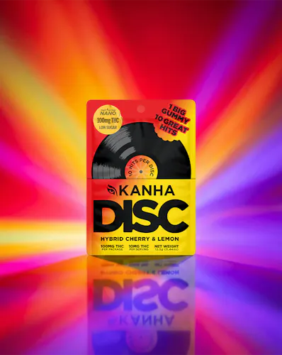 KANHA – Cherry + Lemon – Gummy Disc 100mg-active