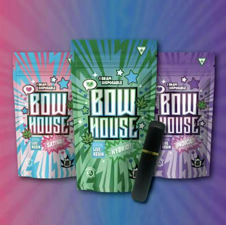 Bow house | Live Resin Disposable Vape - 1g - Orange Cream Pop (Sativa)