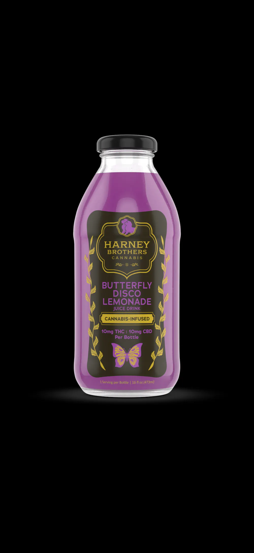 Product Harney Brothers Cannabis - Butterfly Disco Lemonade - 10mg THC - 10mg CBD